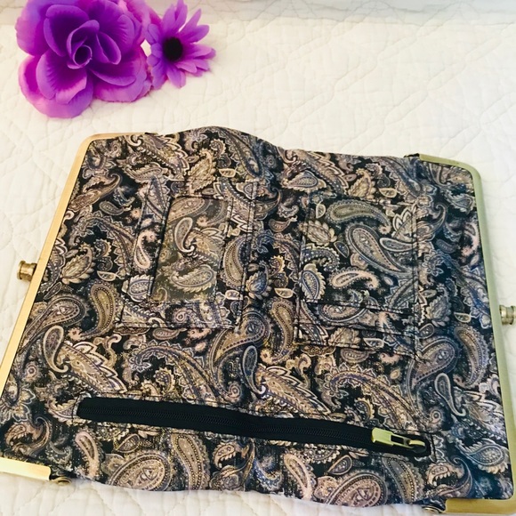 ππ Vintage Paisley Clutch - Picture 3 of 8